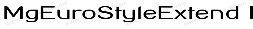 MgEuroStyleExtend Pl字体转换